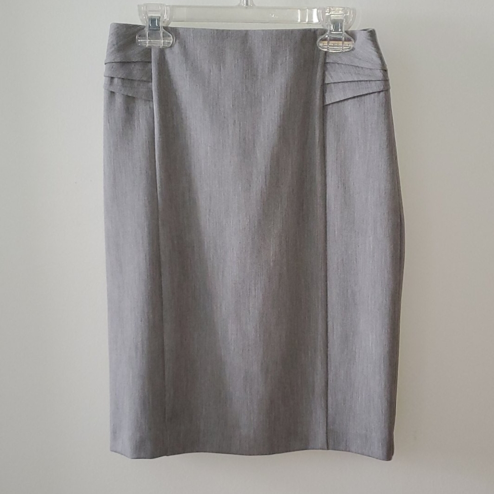 Express Gray Business Pencil Skirt NWOT